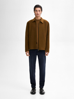 Massimo Dutti Зауженные джинсы из 100% хлопка, индиго