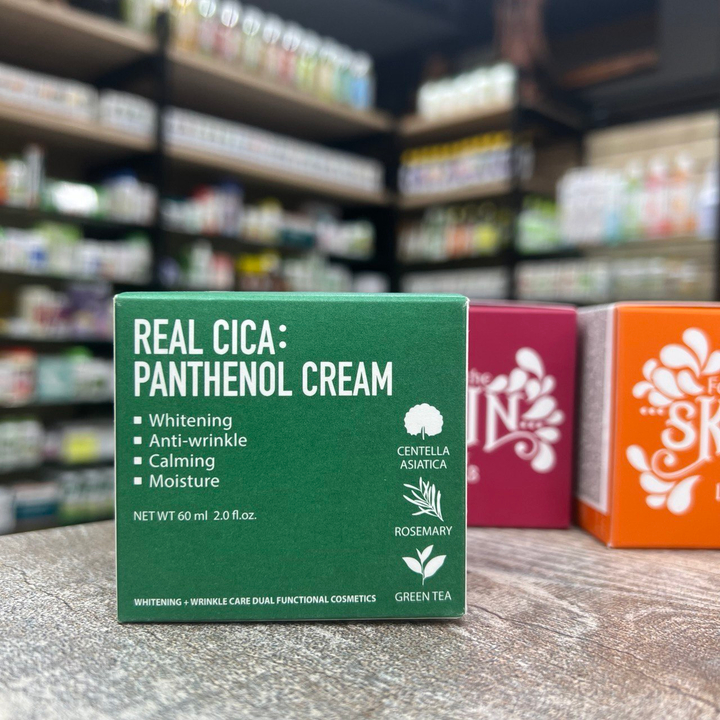 Крем для лица Fortheskin Real Cica Panthenol Cream восстанавливающий с центеллой и пантенолом 60 мл