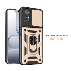 Чехол с кольцом Bumper Case для Xiaomi Poco M4 Pro 4G