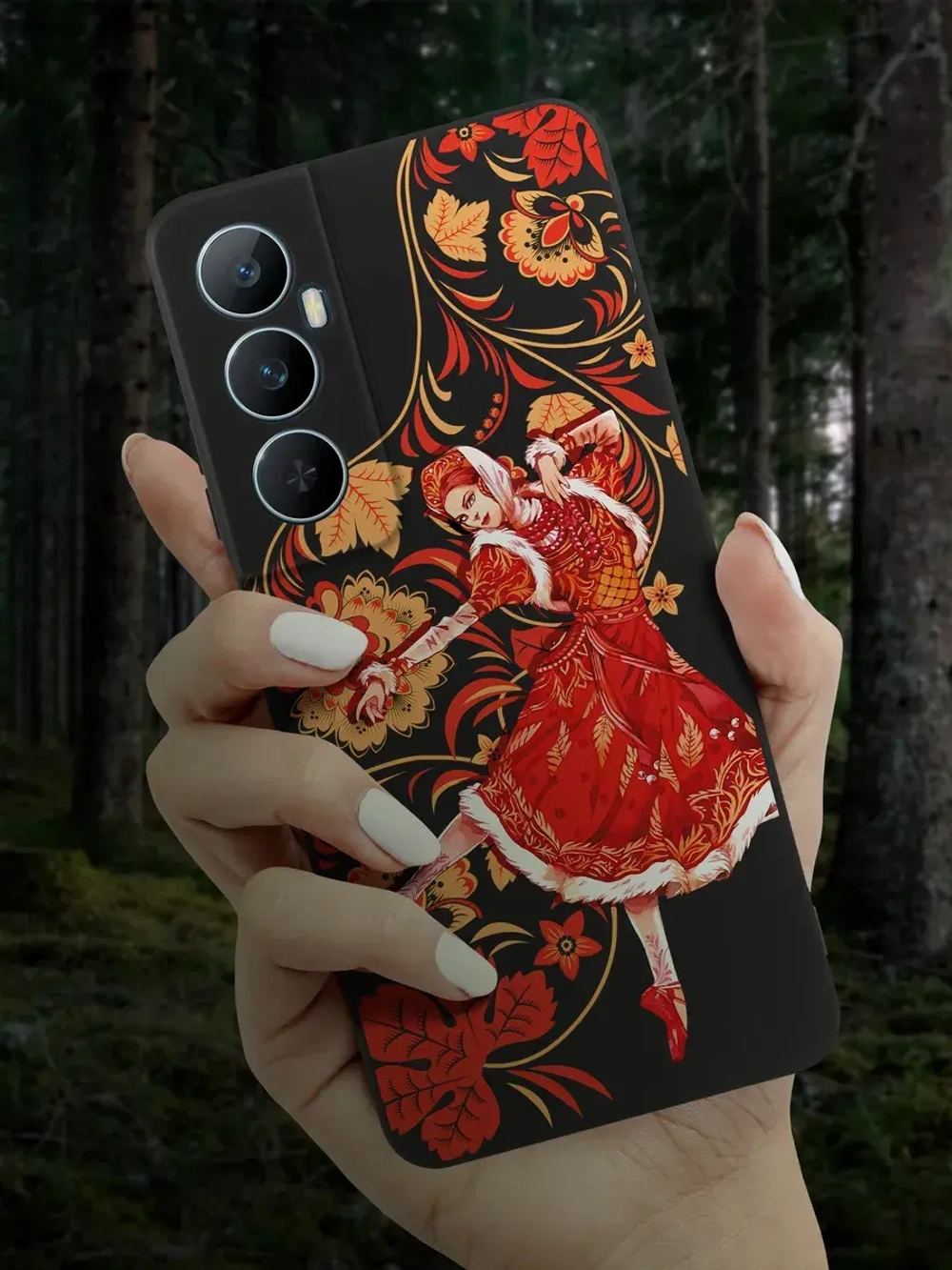 Чехол на Realme C65 с принтом