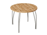 Стол обеденный круглый TLC-2.2 (ОС-11) Wotan Oak 2S 742*900*900