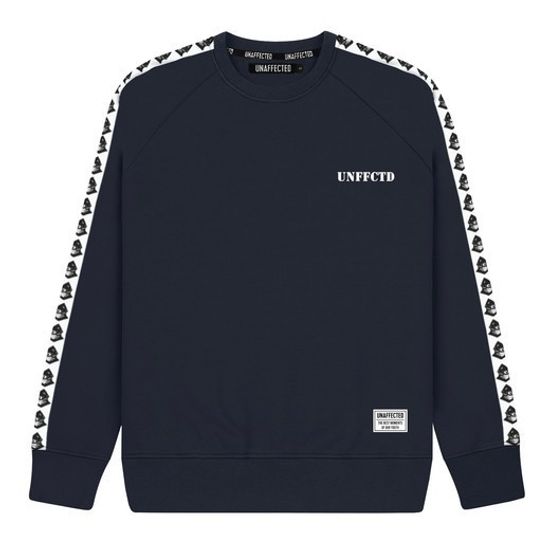 Свитшот Unaffected Лампасы (синий)