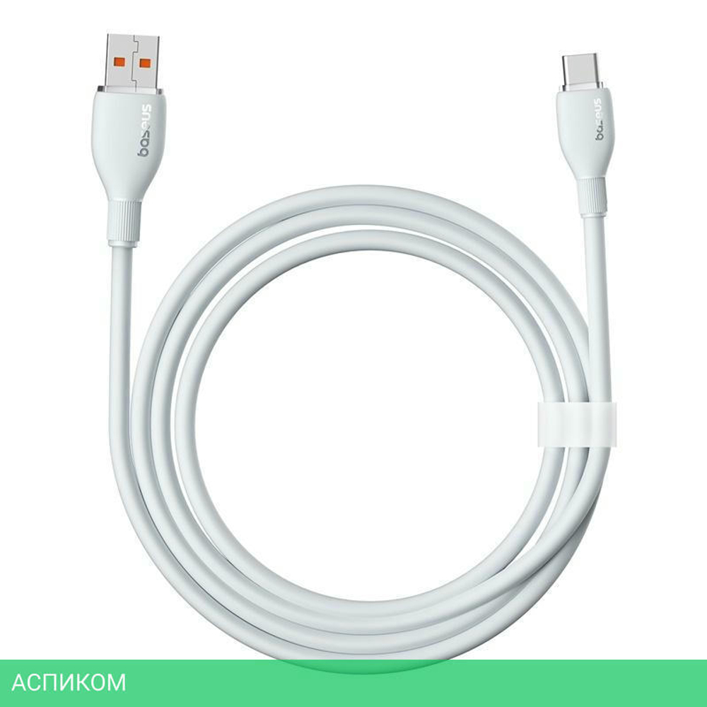 Кабель Baseus USB to Type-C 100W 1.2m Stellar White (P10355703221-00)