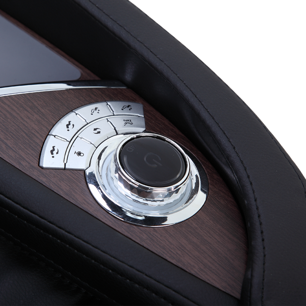 Массажное кресло Ergonova Chronos Silver Black