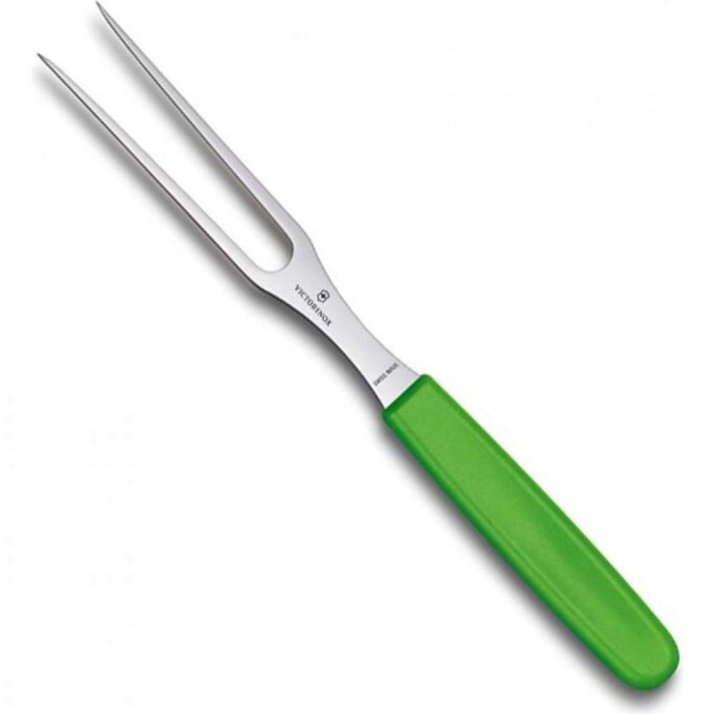 Вилка Victorinox кулинарная, 15 см, зеленая
