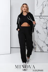 Костюм 695-черный Minova