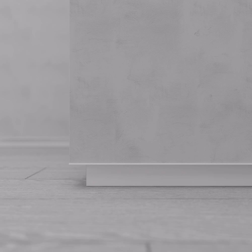 Профиль PLINTUS-FANTOM-H20-2000 WHITE (Arlight, Алюминий) 043660