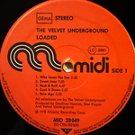 The Velvet Underground Featuring Lou Reed ‎– Loaded (Германия)