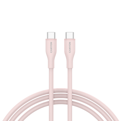 CANYON cable CC60SC10 C-C 60W 1m Silicon Pink Sand