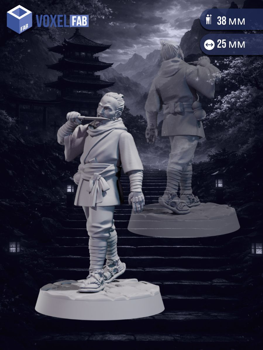 Ронин: Путь чести миниатюры для настольных игр РНИ, ДнД