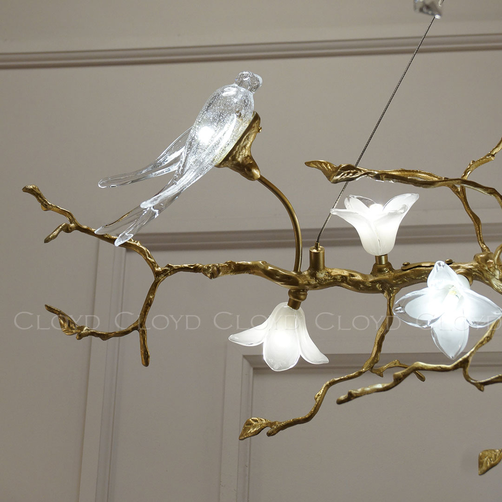 Люстра Cloyd SIRIN C22 / шир. 125 см - латунь (арт.11107)