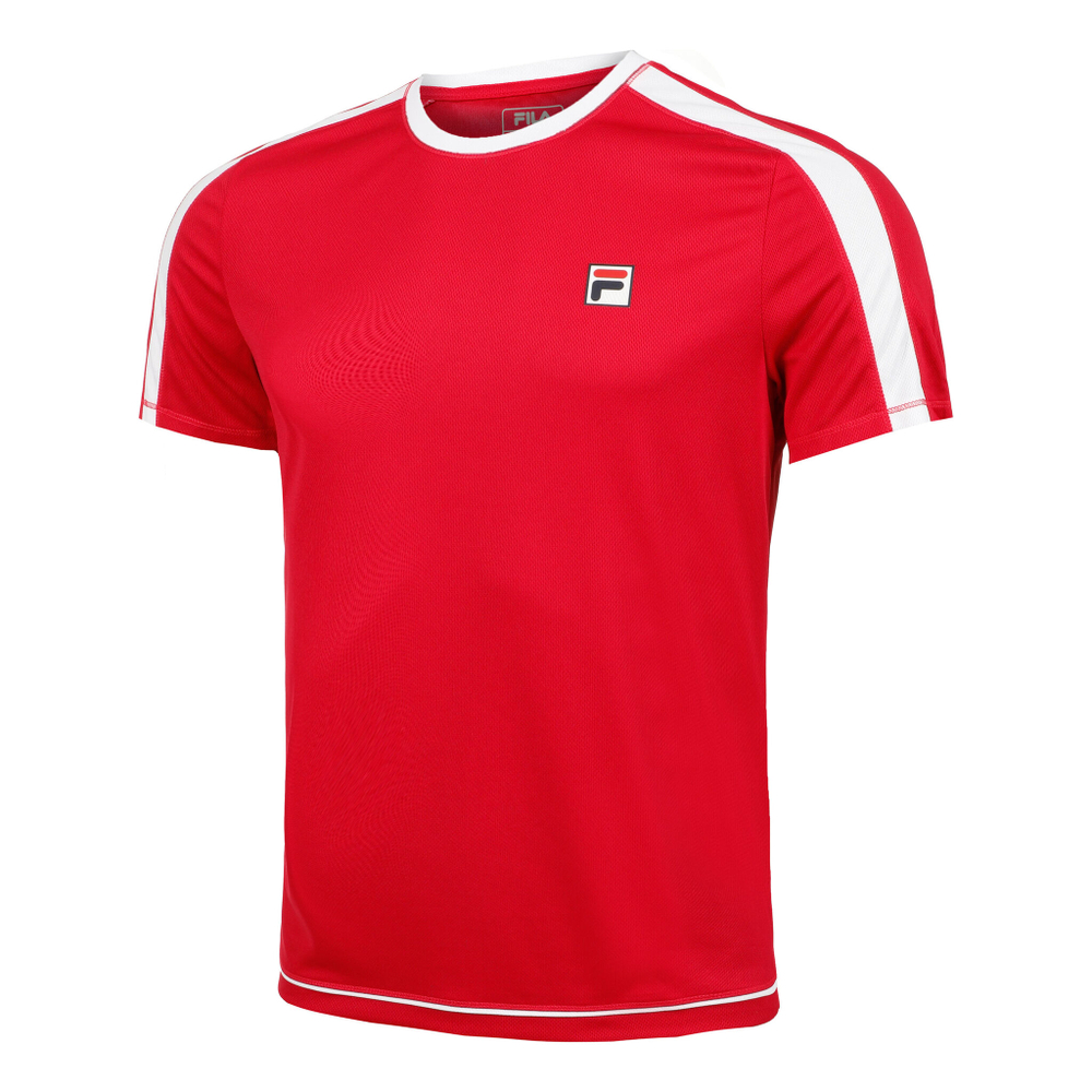 Мужское теннисное поло Fila Patrick T-Shirt Men - Red, White