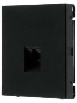 ARTGALLERY РОЗЕТКА компьютерная RJ45, кат. 5е, механизм, БАЗАЛЬТ