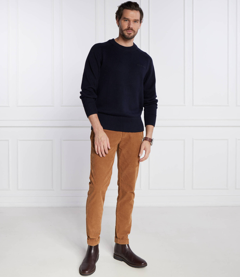 Чиносы BLEECKER CHINO CORDUROY GMD Tommy Hilfiger - коричневый(MW0MW33372)