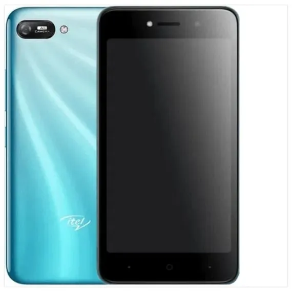 Смартфон Itel A25 (L5002), 5.0", IPS, 1 Гб, 16 Гб, 5 Мп, 3020 мАч, голубой