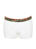 Мужские трусы-боксеры с широкой резинкой в милитари стиле (Размер: XXL) (Цвет: темно-синий)