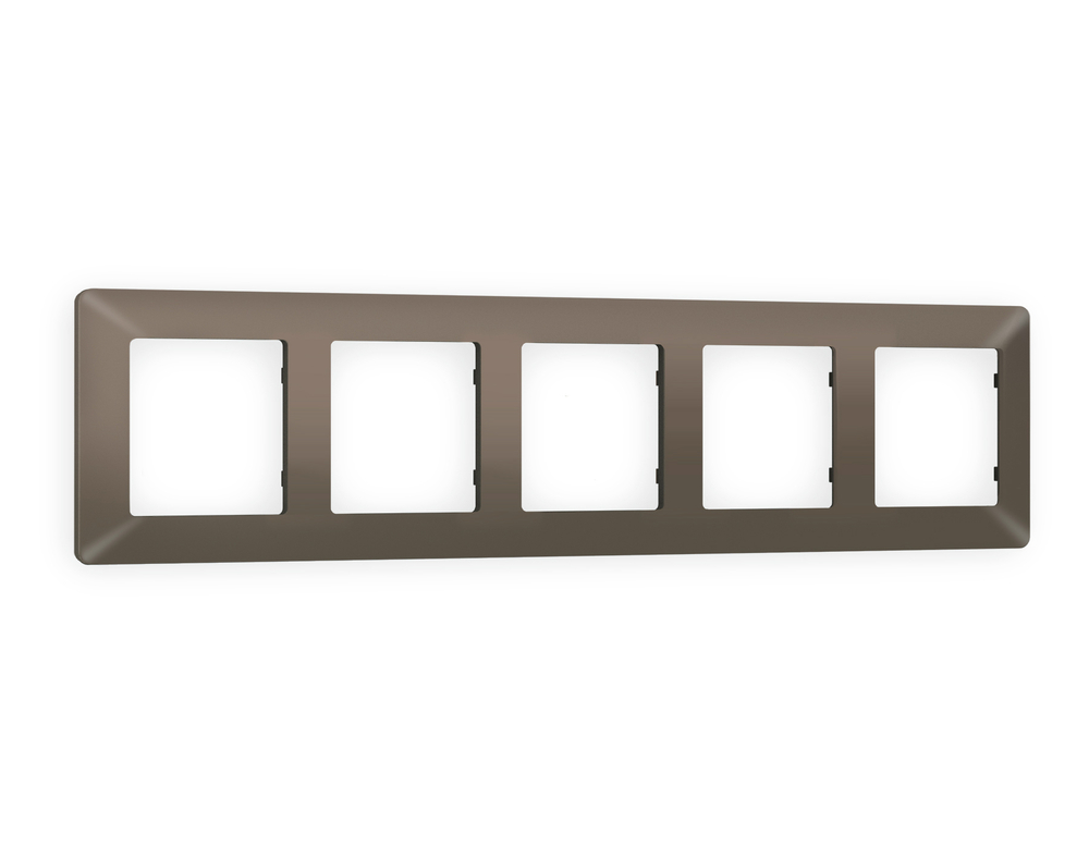 AF110635 Рамка ALFA Line (Темная бронза матовый) 5-ая