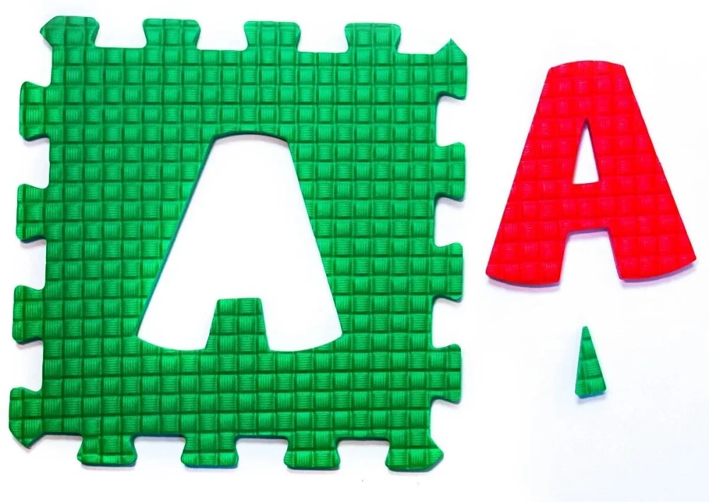 Покрытие напольное Алфавит 22х22х9 (32шт)