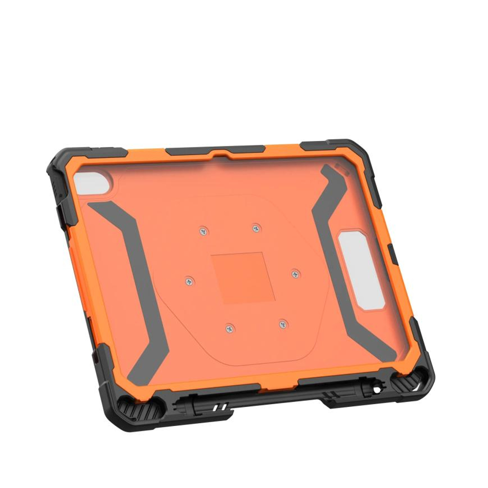 Защитный чехол с подставкой UAG Plasma для iPad (A16 | 2025) и 10-го поколения (2022) Чехол с регулируемым ремешком-держателем и защитным покрытием для экрана. Есть отсек для Apple Pencil или аналогичного стилуса