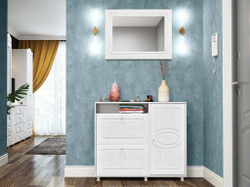 Прихожая Монако-11 белое дерево