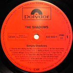 The Shadows - Simply Shadows (Германия 1987г.)