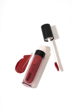 NOBEA Day-to-Day Matte Liquid Lipstick - Матовая жидкая помада оттенок Mulberry #M12, 7 ml