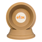 Миска "efox" для питомцев из бамбука, форма конус