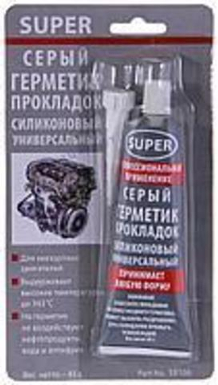 Герметик для прокладок серый SUPER 85гр