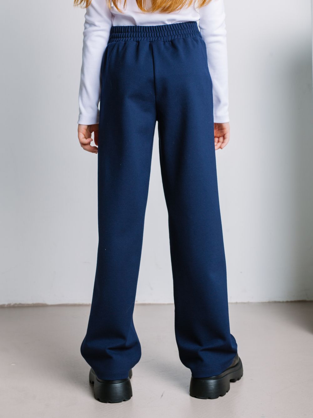 Брюки "Синие" для девочки 7+