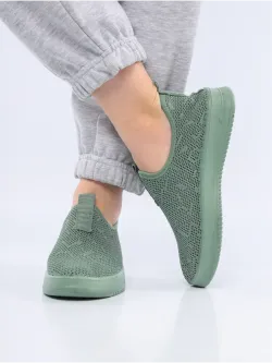 Слипоны летние текстильные