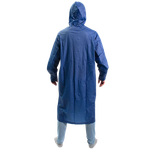 Плащ-дождевик Следопыт PF-RC-09 72х125см Плотный PVC на кнопках с капюшоном и чехлом цв.Синий -