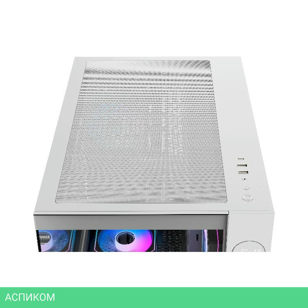 Корпус Ocypus Iota C70 ARGB без БП White (Iota-C70-WHD600XX-GL)