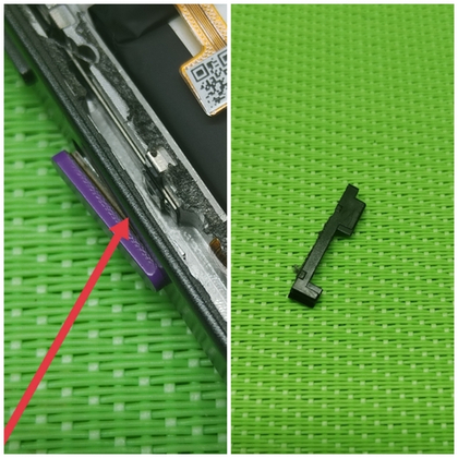 Inoi A55 Spectre 5G (A550) - фиксатор кнопки включения (Сканера) (ORIG-SP)