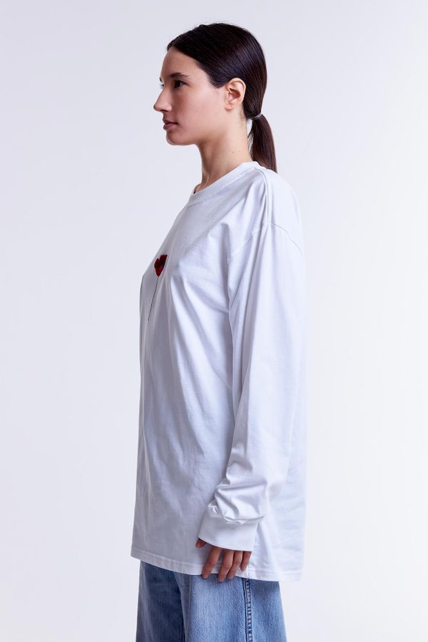 Лонгслив Мак Белый - фото 8