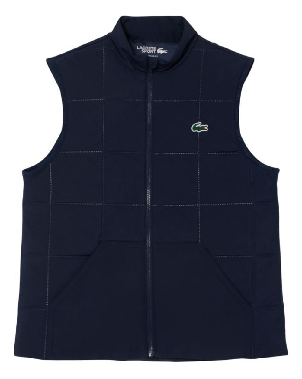 Женская теннисная жилетка Lacoste Water-Repellent UV Protect - небесный