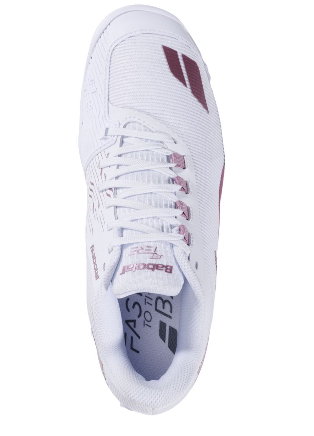 Женские Кроссовки теннисные Babolat Jet Tere 2 All Court - white/gold pink