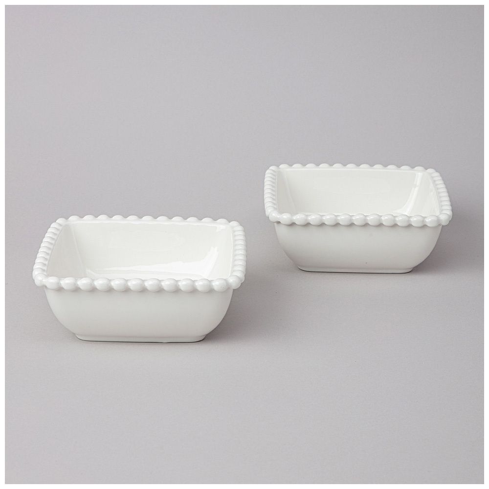 НАБОР САЛАТНИКОВ КВАДРАТНЫХ LEFARD "PEARL" 2 ШТ. 14*5,5 СМ 400 МЛ (КОР=12НАБ.)