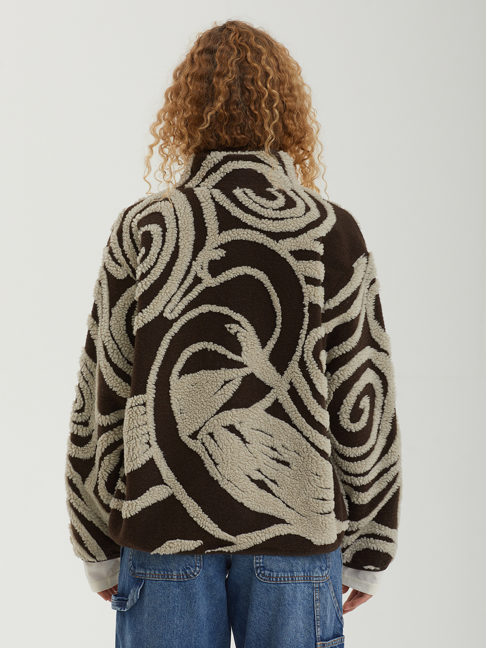 Женская Куртка Swirls Jacquard Zip