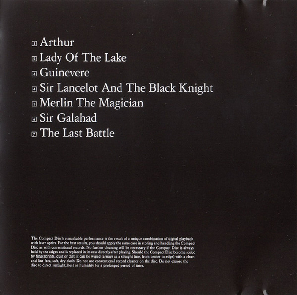 Rick Wakeman / The Myths And Legends Of King Arthur And The Knights Of The Round Table (CD)