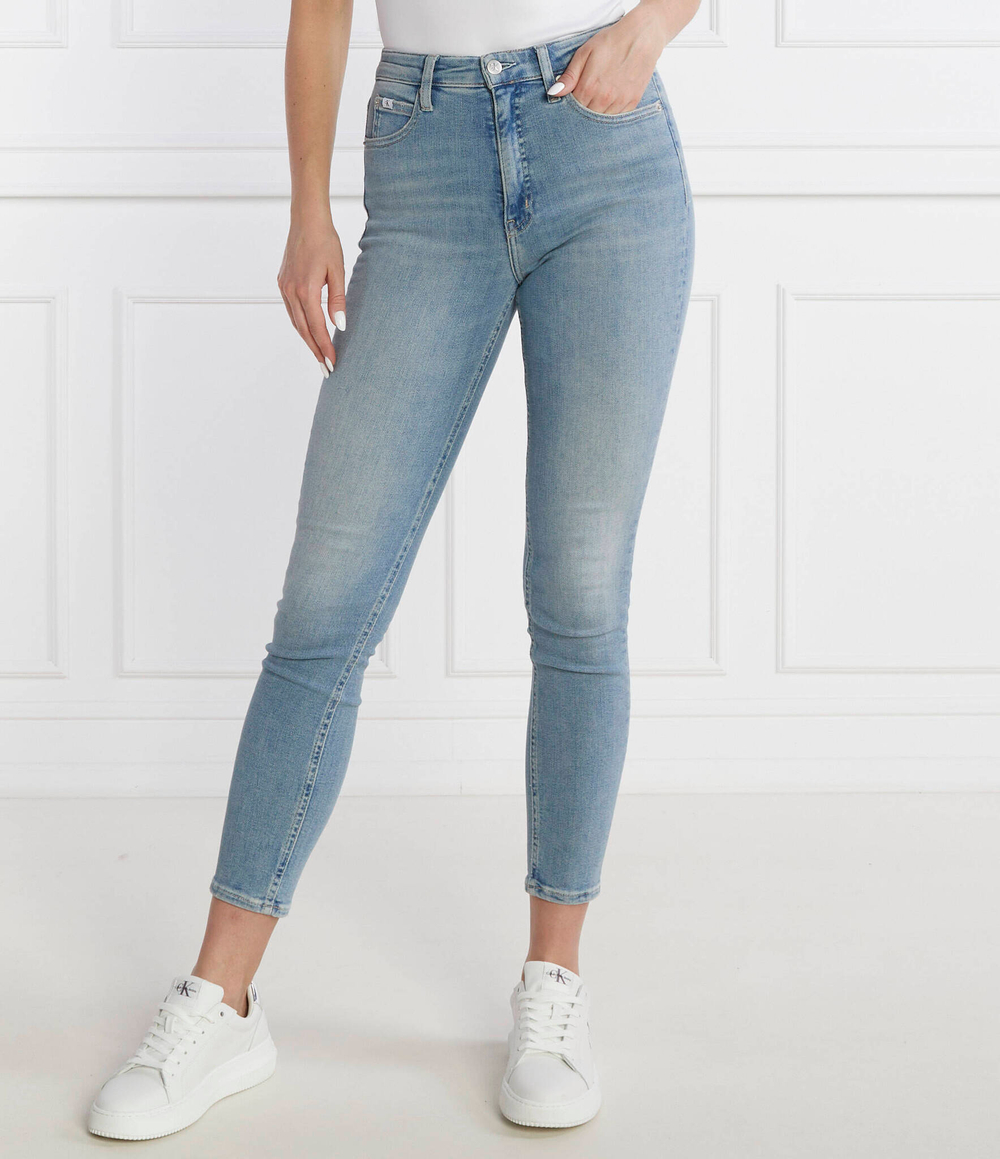 Джинсы HIGH RISE CALVIN KLEIN JEANS - голубой(J20J222142)