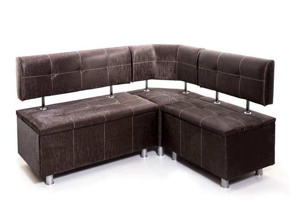 Кухонный уголок Торонто 1500х1250 к/з Бурбон