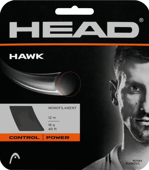 Теннисная струна Head Hawk BK - 1.3 Set (12 м), арт. 281103
