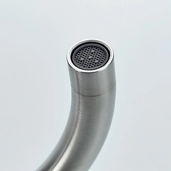 Смеситель для кухни с гайкой (нерж) (1/10) Ledeme L74998A-3