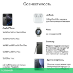 Беспроводное зарядное устройство Magssory Coin Silver (WCH015)