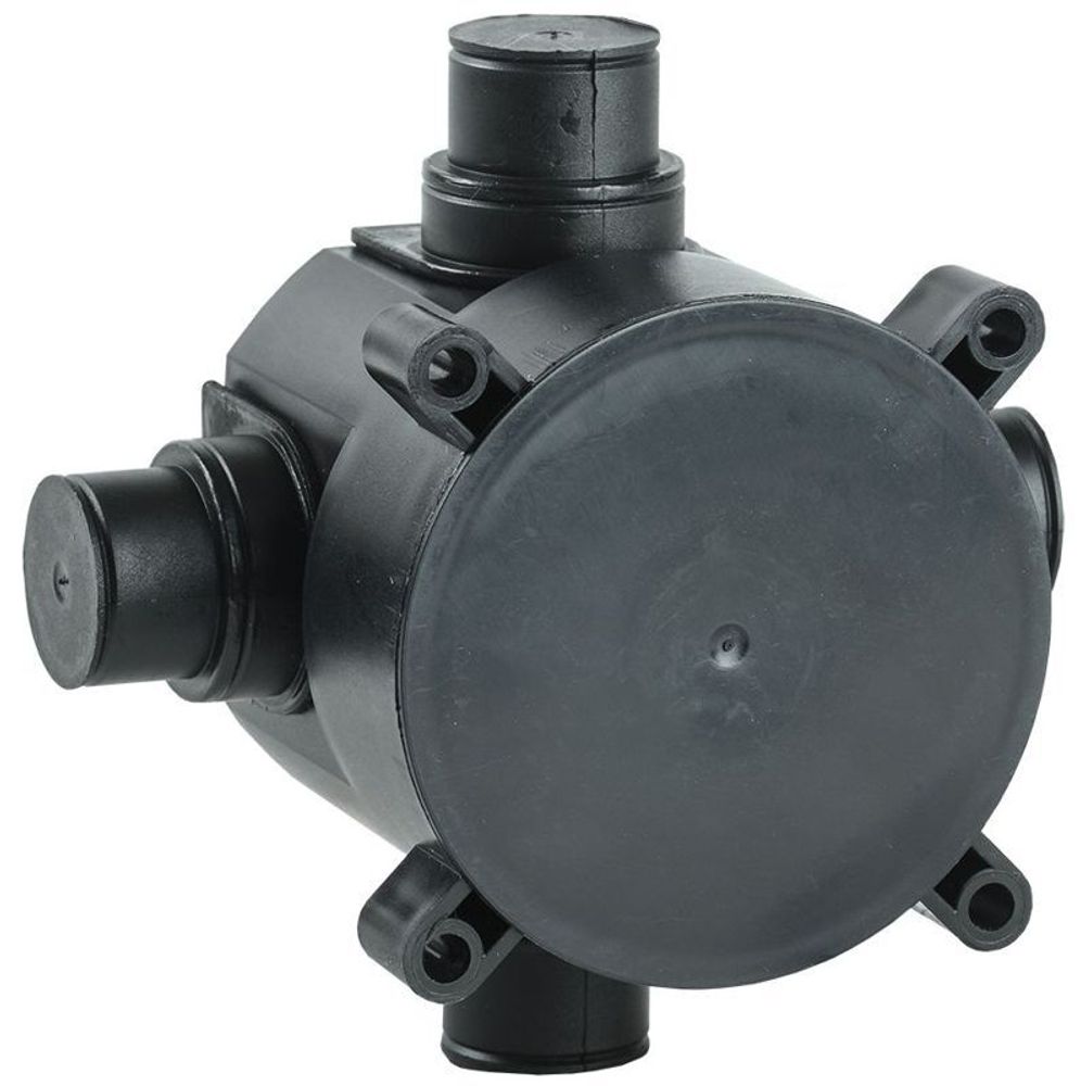 Коробка установочная d70х72мм для монолит. строител. черн. IEK UKM12-070-072-000-O-K02