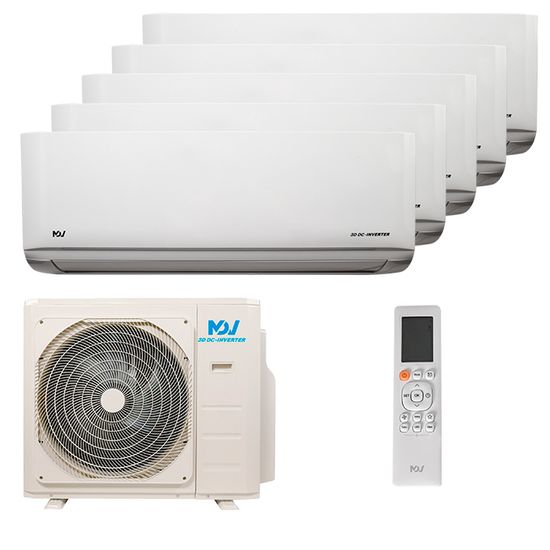 Мультисплит система на 5 комнат MDV MDSAG-09HRFN8 x 5 / MD5O-42HFN8