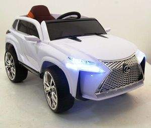 Детский электромобиль River Toys LEXUS E111KX белый