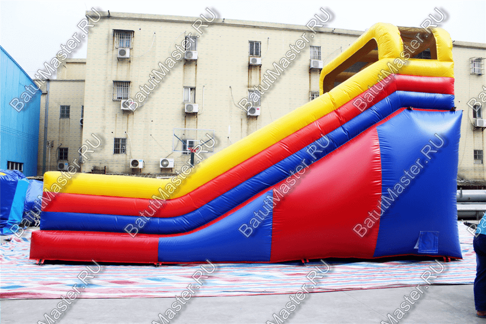 Коммерческий надувной батут "Русские салазки"