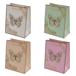 GAEM Пакет подарочный (бумага 210г/м2, блок 12шт), L18 W10 H23 см, 4в.