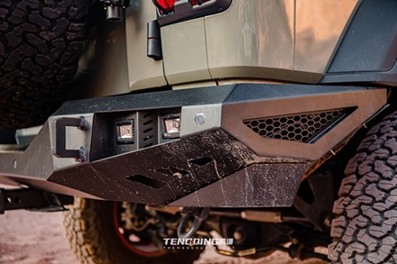 Tank300 Бампер силовой задний с ПТФ Tengqian